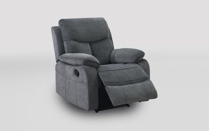 Tobias Fabric Manual Recliner Chair | Tobias Sofa Range | ScS