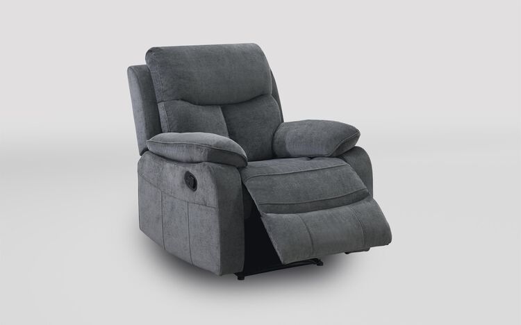 Tobias Fabric Manual Recliner Chair | Tobias Sofa Range | ScS