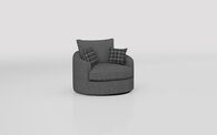 Theo Fabric Large Twister Chair | Theo Sofa Range | ScS