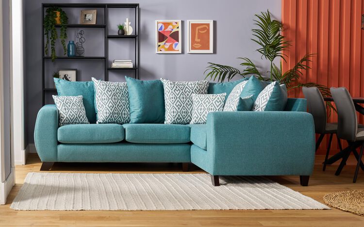 Aspen Fabric 2 Corner 1 Scatter Back Sofa | Aspen Sofa Range | ScS