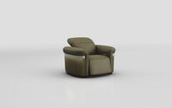 Voltana Power Recliner Chair with Manual Head Tilt, LED Lights & Silver Trim | Voltana Sofa Range | ScS