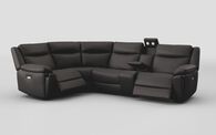 Villa 1 Corner 3 Power Recliner Sofa & Console with Lights | Villa Sofa Range | ScS
