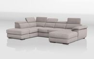 Norbello Corner Sofa Bed with Left Hand Facing Chaise and Right Hand Facing Storage Lounger and Otto | Norbello Sofa Range | ScS