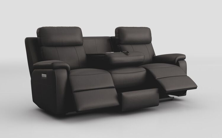 Calboli 3 Seater Power Recliner Sofa with Power Head Tilt & Table | Calboli Sofa Range | ScS