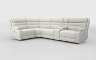 Fenton 1 Corner 3 Power Recliner Sofa with Console | Fenton Sofa Range | ScS