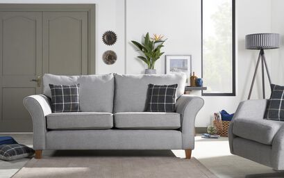 Hugo Fabric Plain Accent Swivel Chair | Hugo Sofa Range | ScS