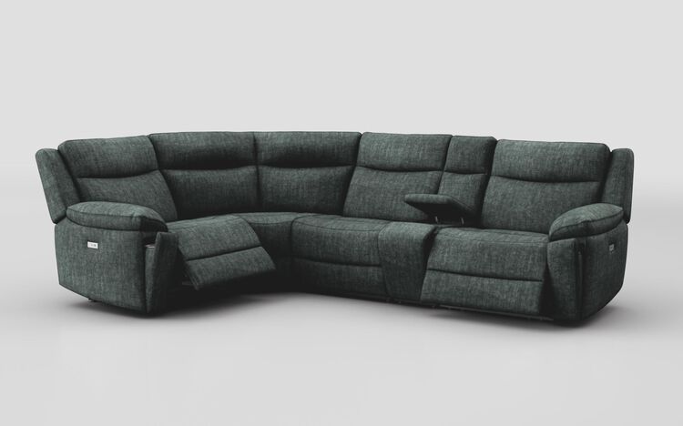 Villa 1 Corner 3 Power Recliner Sofa with Console | Villa Sofa Range | ScS