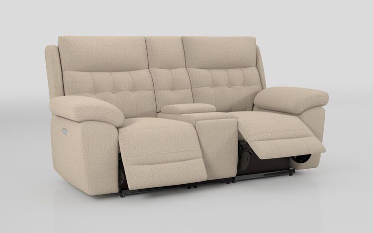Belford 2 Seater Power Recliner Sofa with Console and Power Head Tilt | Belford Sofa Range | ScS