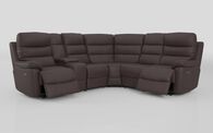 Ossett 2 Corner 2 Power Sofa with Left Hand Facing Console & Head Tilt | Ossett Sofa Range | ScS