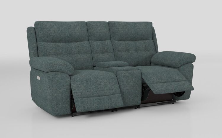 Belford 2 Seater Power Recliner Sofa with Console and Power Head Tilt | Belford Sofa Range | ScS