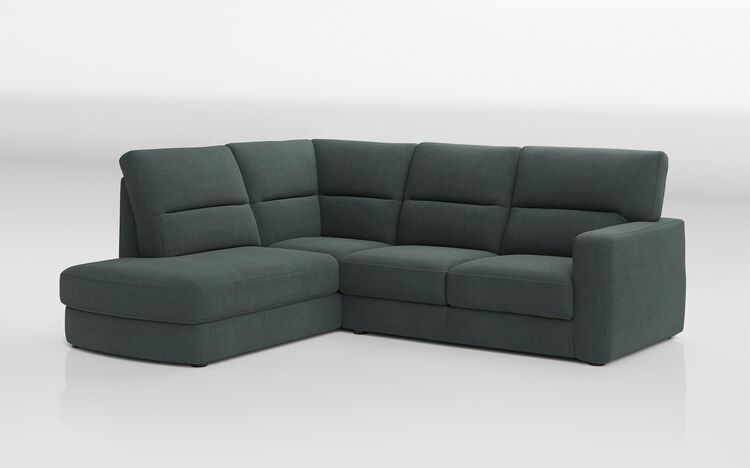 Corneto 2 Corner 3 with Right Hand Facing Sliding Footrest & Left Hand Facing Chaise with Storage | Corneto Sofa Range | ScS