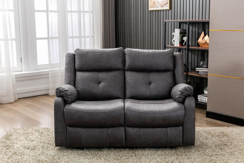 Janus Fabric 2 Seater Manual Recliner Sofa