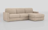 Barete Large Arm 4 Seater Sofa Bed with Right Hand Facing Large Lounger