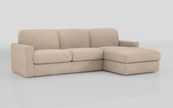 Barete Large Arm 4 Seater Sofa Bed with Right Hand Facing Large Lounger | Barete Sofa Range | ScS