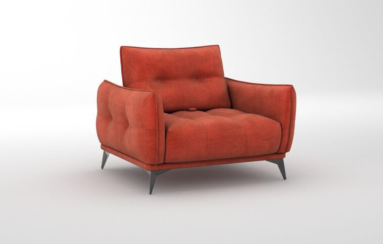 Ostellato Armchair with Adjustable Back Rest