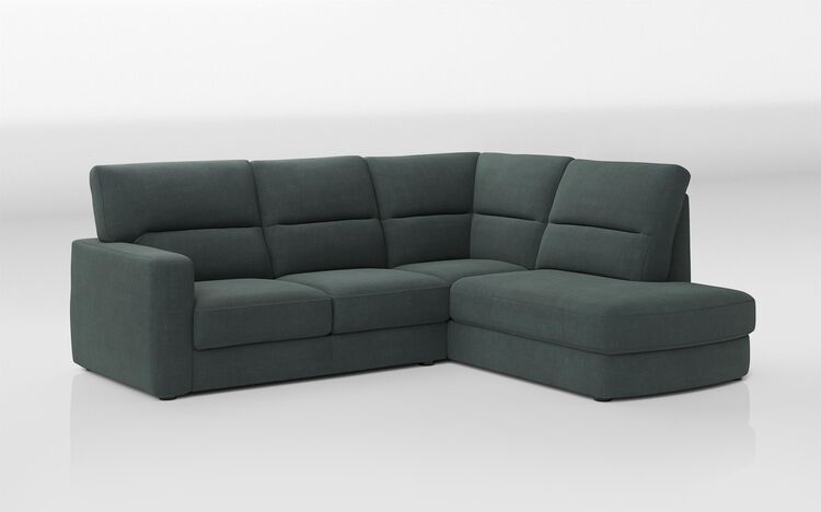 Corneto 3 Corner 2 with Left Hand Facing Sliding Footrest & Right Hand Facing Chaise with Storage | Corneto Sofa Range | ScS