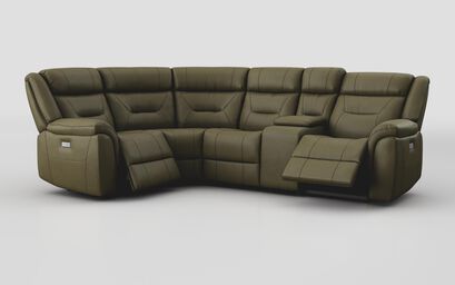 Ainsdale 1 Corner 2 Power Sofa with Console | Ainsdale Sofa Range | ScS