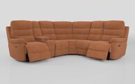 Ossett 2 Corner 2 Power Sofa with Left Hand Facing Console & Head Tilt | Ossett Sofa Range | ScS