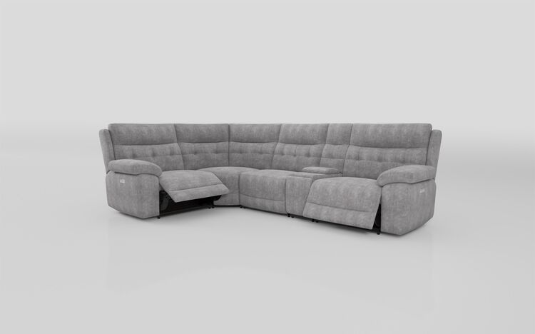 Belford 1 Corner 3 Power Recliner Sofa with Console | Belford Sofa Range | ScS