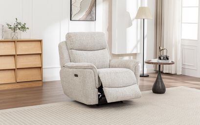Riley Power Recliner Chair with Power Head Tilt | Riley Sofa Range | ScS