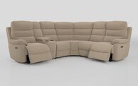 Ossett 2 Corner 2 Power Sofa with Left Hand Facing Console & Head Tilt | Ossett Sofa Range | ScS