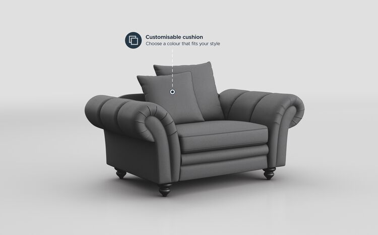 Sorbara Snuggle Chair Scatter Back | Sorbara Sofa Range | ScS