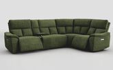 Pianello 3 Corner 1 Power Recliner Sofa with Console & Power Head Tilt