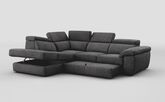 Bagnara 1 Corner 2 Left Hand Facing Storage Chaise with Sliding Footrest & Manual Head Tilt