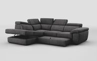 Bagnara 1 Corner 2 Left Hand Facing Storage Chaise with Sliding Footrest & Manual Head Tilt | Bagnara Sofa Range | ScS