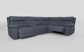 Belford 3 Corner 1 Power Recliner with Media Unit and Power Head Tilt