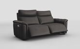 Zello 3 Seater Power Recliner Sofa with Head Tilt