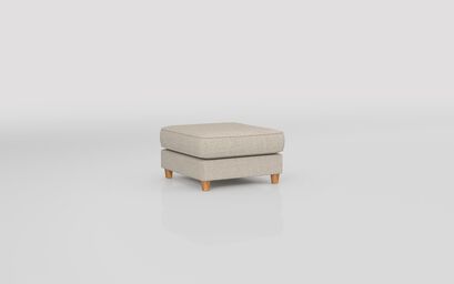 Theo Fabric Chaise Footstool | Theo Sofa Range | ScS
