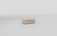 Living Esme Fabric Plain Top Banquette Footstool | Esme Sofa Range | ScS