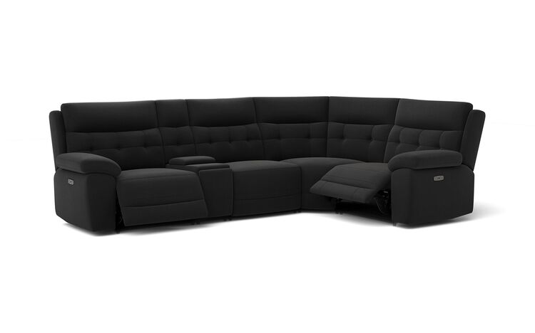 Belford 3 Corner 1 Power Recliner Sofa with Console | Belford Sofa Range | ScS