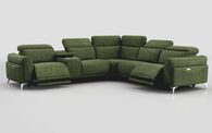 Gattolino 2 Corner 2 Power Recliner Sofa with Manual Headrests & Console | Gattolino Sofa Range | ScS