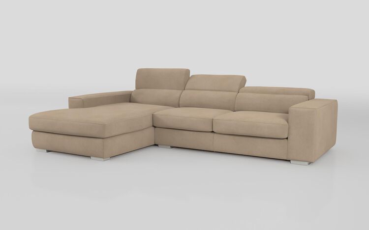 Frigento 4 Seater Sofa with Left Hand Facing Lounger | Frigento Sofa Range | ScS