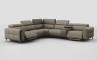 Casetti 2 Corner 2 Power Recliner Sofa Right Hand Facing Console with Power Head Tilt & Storage Arm | Casetti Sofa Range | ScS