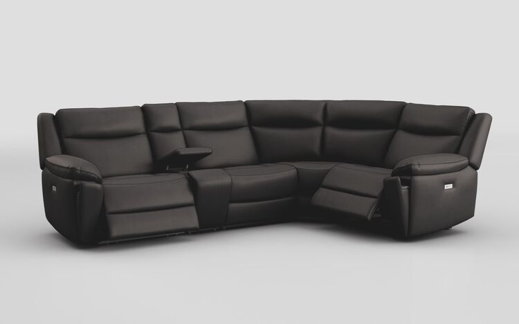 Villa 3 Corner 1 Power Recliner Sofa with Console | Villa Sofa Range | ScS