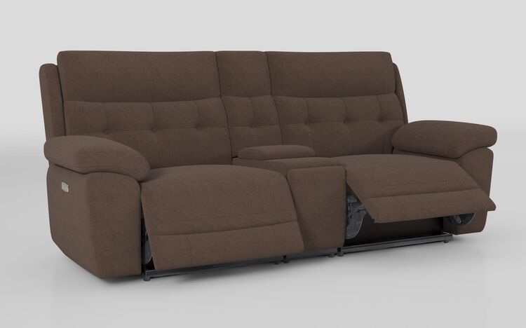 Belford 3 Seater Power Recliner Sofa with Console | Belford Sofa Range | ScS
