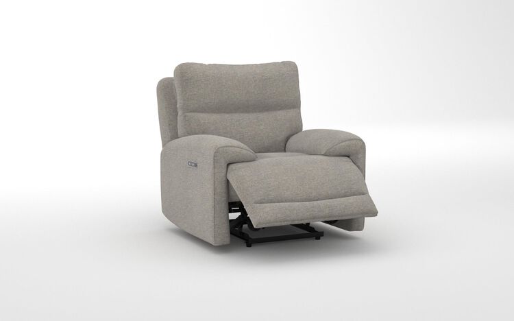 Caldbeck Power Recliner Chair with Power Head Tilt, Lumbar & Heat | Caldbeck Sofa Range | ScS