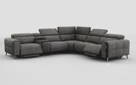 Casetti 2 Corner 2 Power Recliner Sofa Left Hand Facing Console with Power Head Tilt & Storage Arm | Casetti Sofa Range | ScS