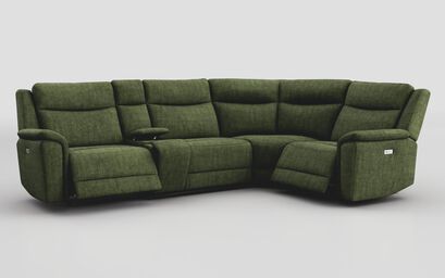 Savio 3 Corner 1 Power Recliner Sofa with Console | Savio Sofa Range | ScS