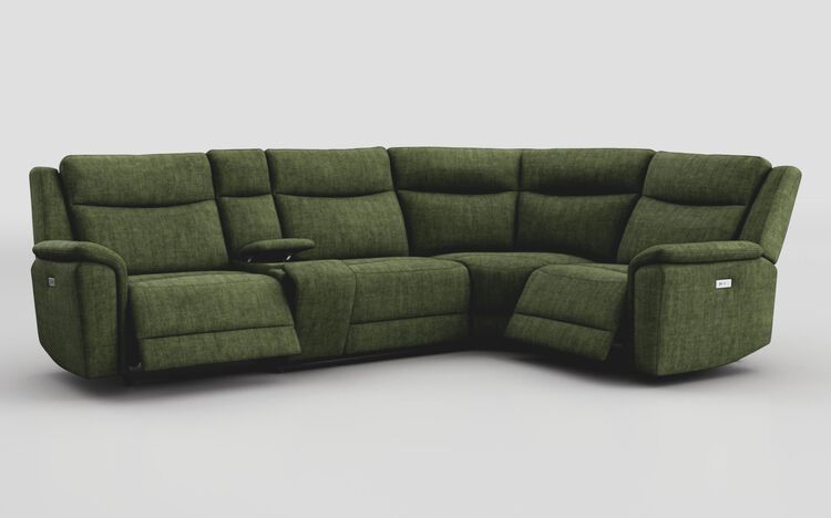 Savio 3 Corner 1 Power Recliner Sofa with Console | Savio Sofa Range | ScS
