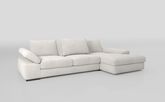 Savazza 4 Seater Sofa with Adjustable Back Rest Right Hand Facing Lounger