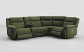 Villa 3 Corner 1 Power Recliner Sofa with Console