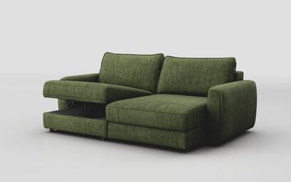 Lago 3 Seater Sofa with Right Hand Facing Sliding Seat & Left Hand Facing Storage Lounger | Lago Sofa Range | ScS