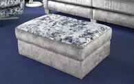 Living Esme Fabric Patterned Top Banquette Footstool | Esme Sofa Range | ScS