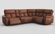 Pianello 3 Corner 1 Power Recliner Sofa with Console & Power Head Tilt | Pianello Sofa Range | ScS