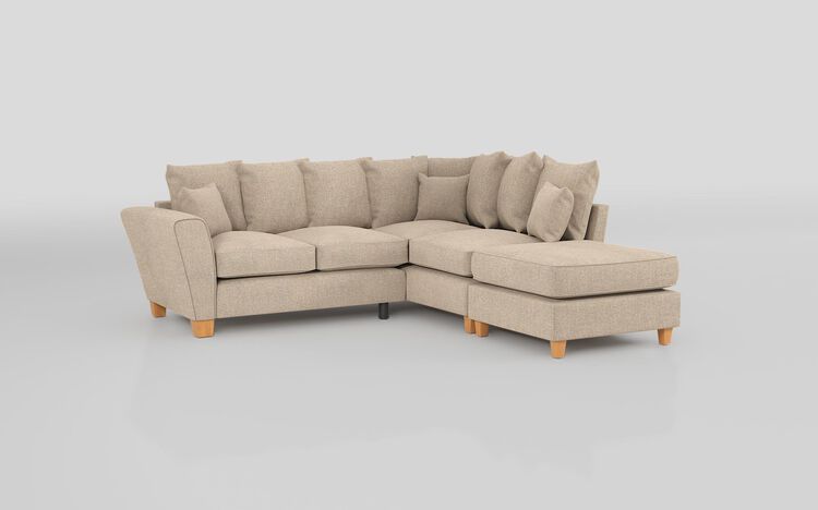 Tenbury 2 Corner 1 Right Hand Facing Chaise Scatter Back Sofa | Tenbury Sofa Range | ScS