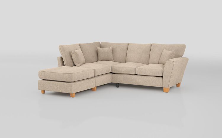 Tenbury 1 Corner 2 Left Hand Facing Chaise Standard Back Sofa | Tenbury Sofa Range | ScS